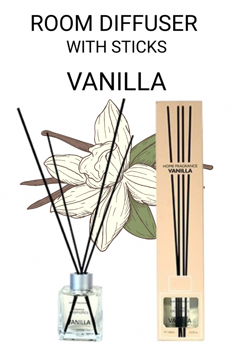 Αρωματικό χώρου με sticks Vanilla