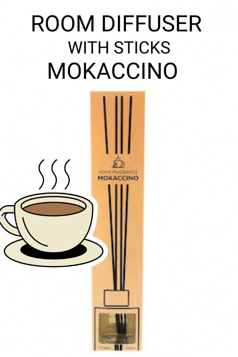 Αρωματικό χώρου με sticks Mokaccino